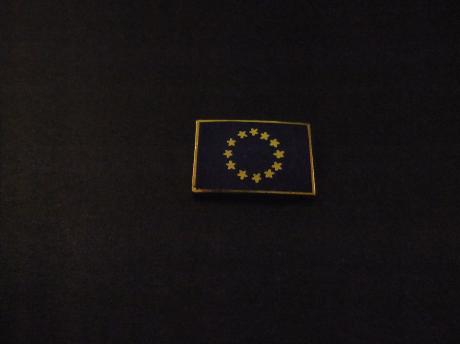 Vlag raad van Europa en de Europese Unie